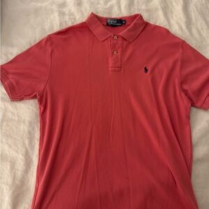 Polo by Ralph Lauren Men's Red Polo Shirt